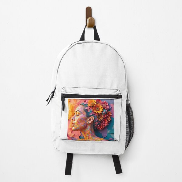 Item preview, Retro Muse: Vibrant Teen Bedroom Aesthetic Canvas Wall Art designed and sold by CodellCreations.