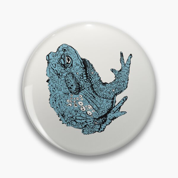 Item preview, Toad - BG (#F0EEE9) and C1 (#7AB3C3) designed and sold by The Stippler Process.