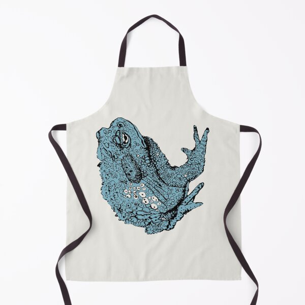 Item preview, Toad - BG (#F0EEE9) and C1 (#7AB3C3) designed and sold by The Stippler Process.