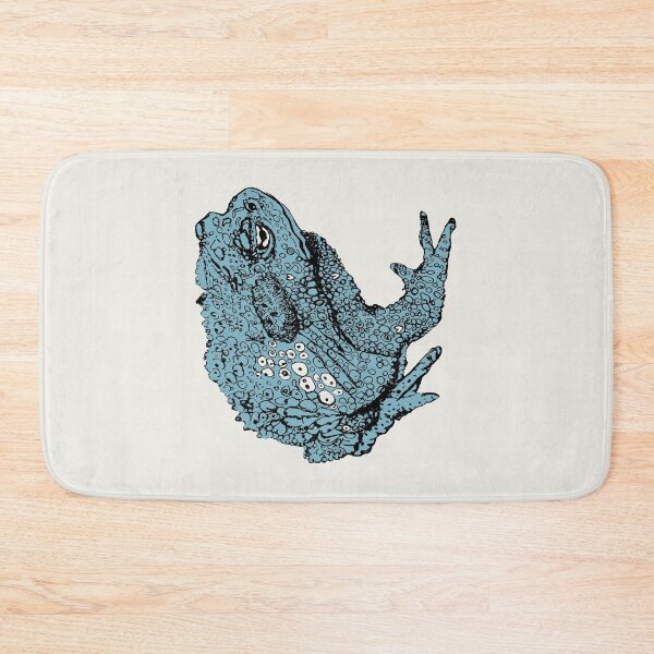 Item preview, Toad - BG (#F0EEE9) and C1 (#7AB3C3) designed and sold by The Stippler Process.