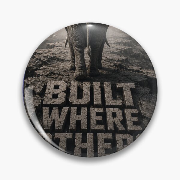 Item preview, Solo Founder Built Where Others Stop Elephant Brutalist Art Print designed and sold by SavannaStrikes.