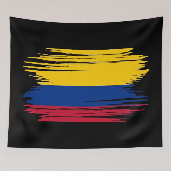 Item preview, Distressed Colombia Flag designed and sold by shitpostee.
