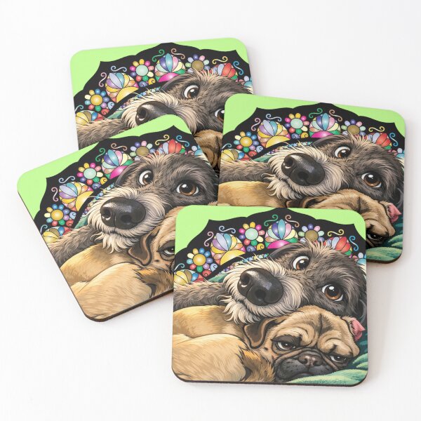 Item preview, Pug and Deerhound designed and sold by Deerfan.