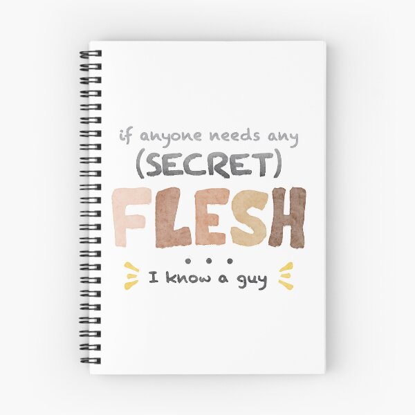 Item preview, Secret Flesh designed and sold by GOBLINSPodcast.