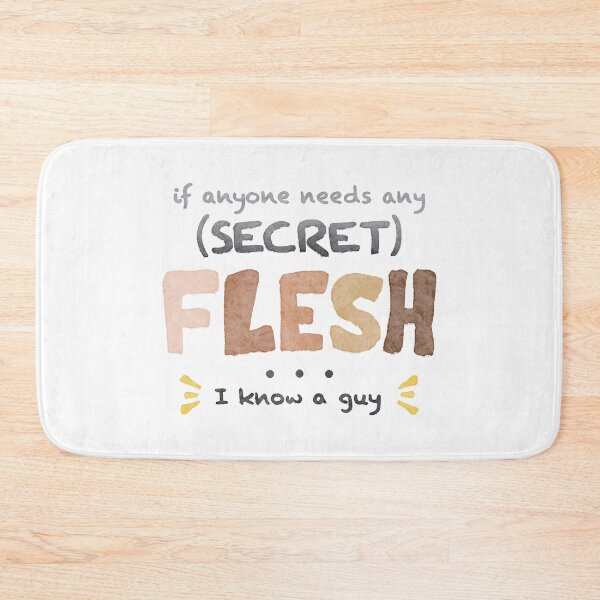 Item preview, Secret Flesh designed and sold by GOBLINSPodcast.