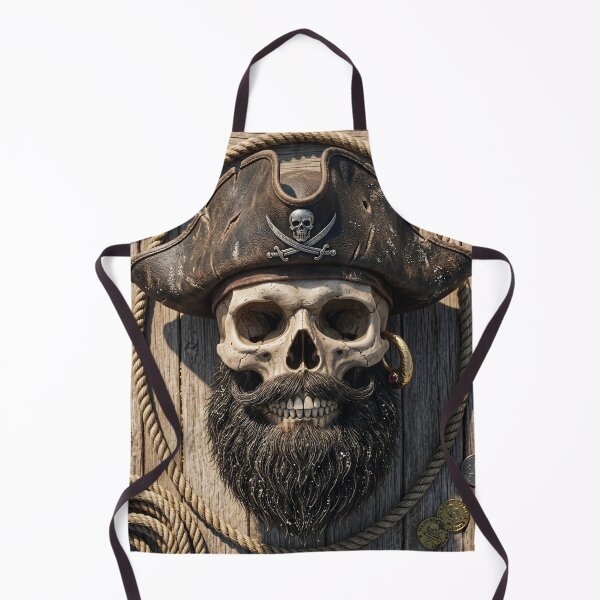 Item preview, Skull Pirate Captain designed and sold by Guryl Michal Designs.