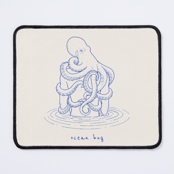 Item preview, Octopus Ocean Hug Tender Sea Illustration designed and sold by Lumi-Bloom.