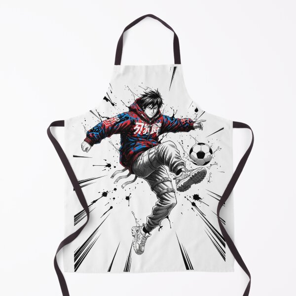 Item preview, Anime Manga Soccer Striker Dynamic Action Lines designed and sold by DripCultureLab.