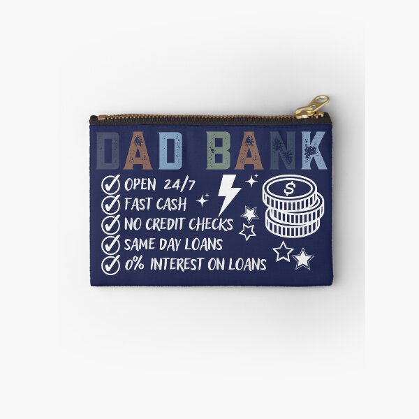 Item preview, Dad Bank Open 24 7 Funny Father's Day Gift Financial Humor Design designed and sold by tarzbol.