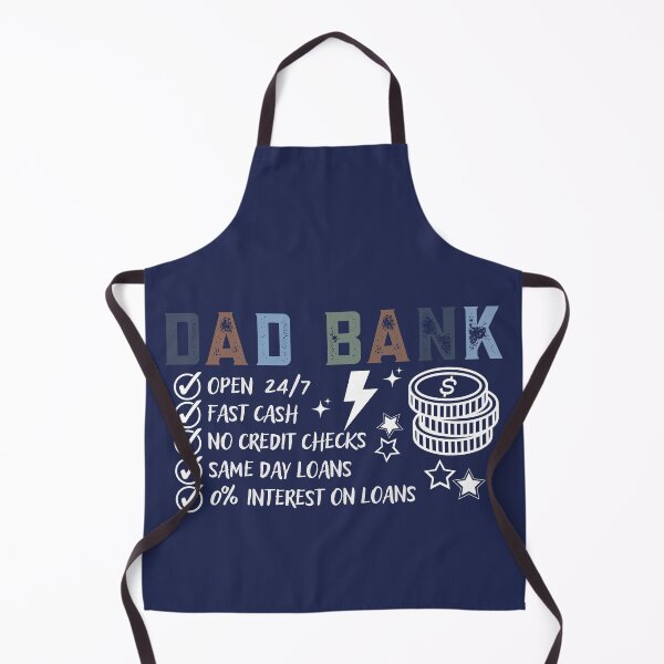 Item preview, Dad Bank Open 24 7 Funny Father's Day Gift Financial Humor Design designed and sold by tarzbol.