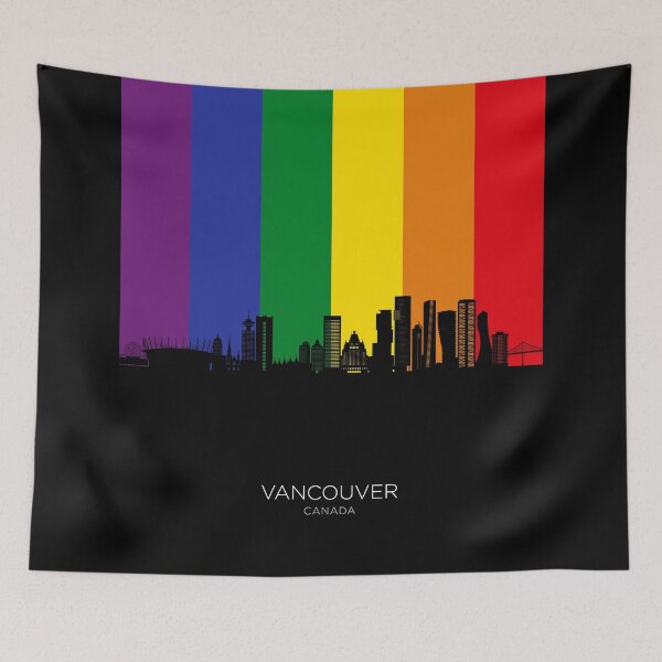 Item preview, Vancouver Canada Skyline designed and sold by ArtPrints.