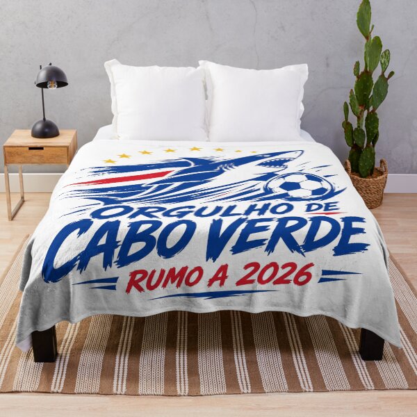 Item preview, Cape Verde 2026 Shark Football Design designed and sold by RedCircleArt.