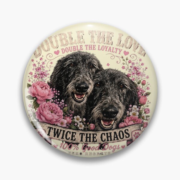 Item preview, Scottish Deerhound Flower designed and sold by Deerfanshop.