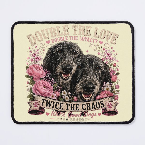 Item preview, Scottish Deerhound Flower designed and sold by Deerfan.