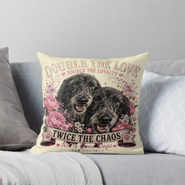 Item preview, Scottish Deerhound Flower designed and sold by Deerfanshop.