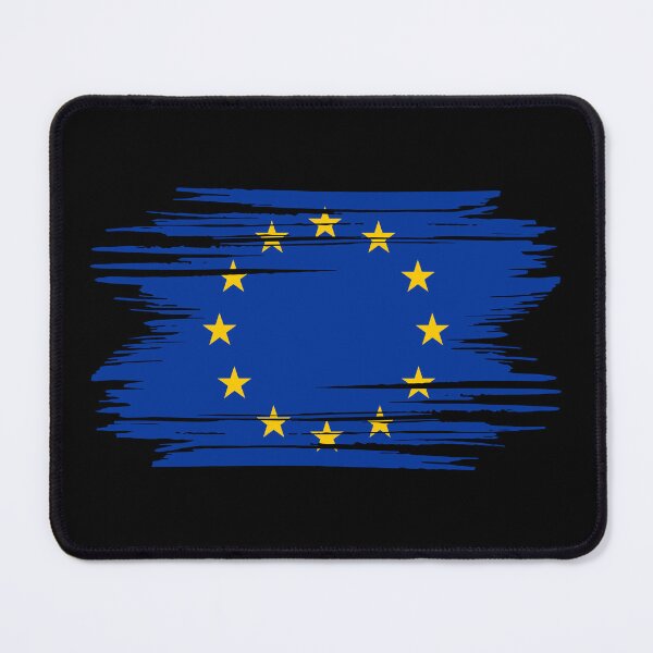 Item preview, Distressed European Union Flag designed and sold by shitpostee.