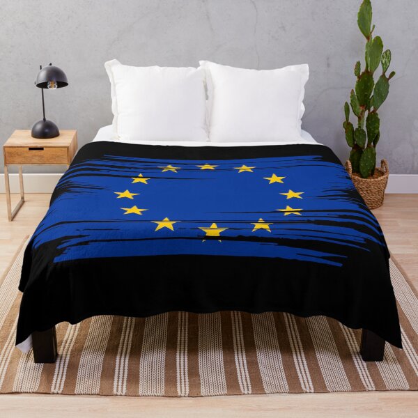 Item preview, Distressed European Union Flag designed and sold by shitpostee.