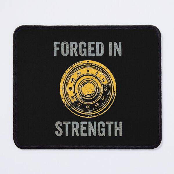 Item preview, Forged In Strength Vintage Combination Dial designed and sold by GiggleInkTees.