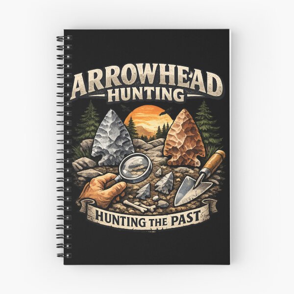 Item preview, Arrowhead Hunting – Hunting the Past Archaeology & Artifact Collector  designed and sold by SidTastic .
