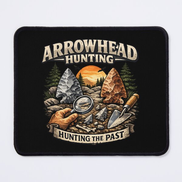 Item preview, Arrowhead Hunting – Hunting the Past Archaeology & Artifact Collector  designed and sold by SidTastic .
