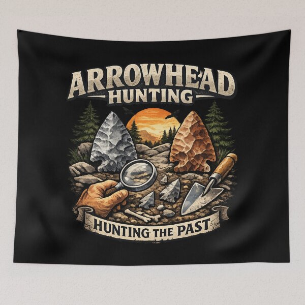 Item preview, Arrowhead Hunting – Hunting the Past Archaeology & Artifact Collector  designed and sold by SidTastic .