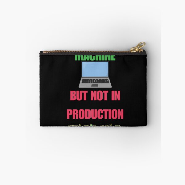 Item preview, It Works On My Machine Coding Sarcasm Tee designed and sold by TrendPulse Lab.