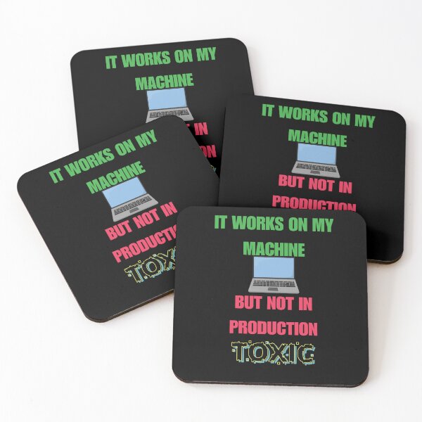 Item preview, It Works On My Machine Coding Sarcasm Tee designed and sold by TrendPulse Lab.