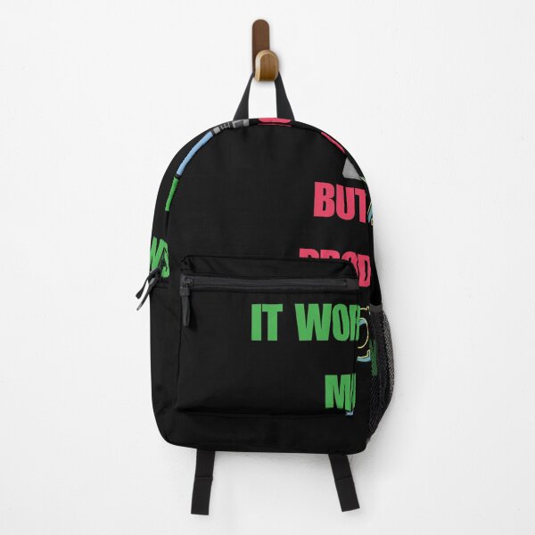 Item preview, It Works On My Machine Coding Sarcasm Tee designed and sold by TrendPulse Lab.