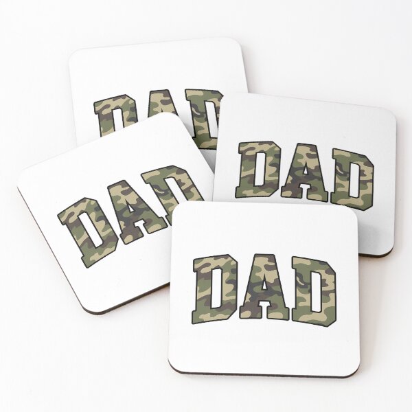 Item preview, Dad Camouflage Print Fathers Day  designed and sold by KD Merch.
