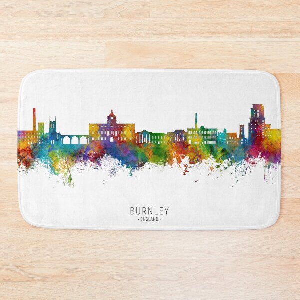 Item preview, Burnley England Skyline designed and sold by ArtPrints.