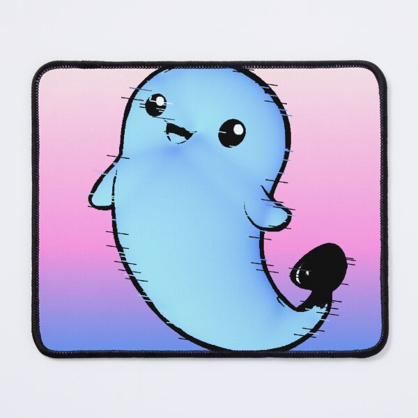 Item preview, Kawaii Blue Ghost Chibi Spooky Cute Pastel designed and sold by AstronautMerch.