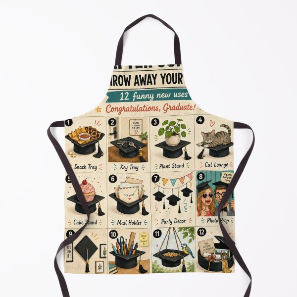 Item preview, Graduation - Don't throw away your Cap! designed and sold by LuluLeb.