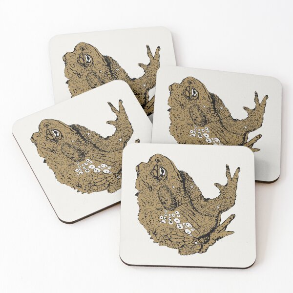 Item preview, Toad - BG (#F0EEE9) and C1 (#A7874D) designed and sold by The Stippler Process.