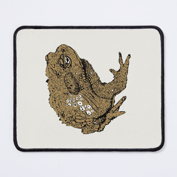 Item preview, Toad - BG (#F0EEE9) and C1 (#A7874D) designed and sold by The Stippler Process.