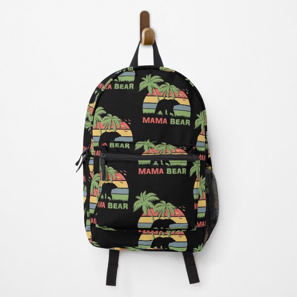 Item preview, Mama Bear Tropical Sunset Palm Tree Silhouette designed and sold by marke770.