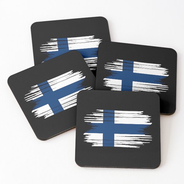 Item preview, Distressed Finland Flag designed and sold by shitpostee.