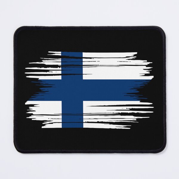 Item preview, Distressed Finland Flag designed and sold by shitpostee.