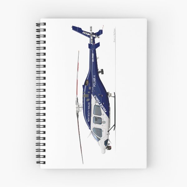 Item preview, BELL 429 VH-PHM NSWPOLAIR 2025 designed and sold by Grubby Fingers Aircraft Illustration.