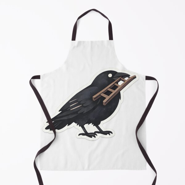 Item preview, Crow With Ladder Minimal Artistic Design designed and sold by Naviora.