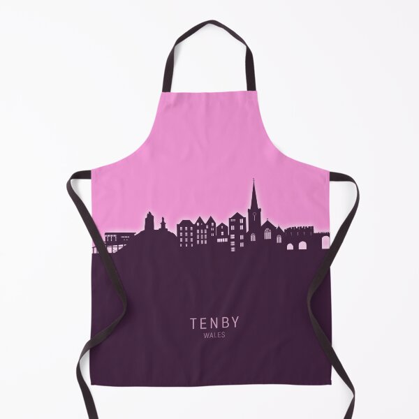 Item preview, Tenby Wales Skyline designed and sold by ArtPrints.