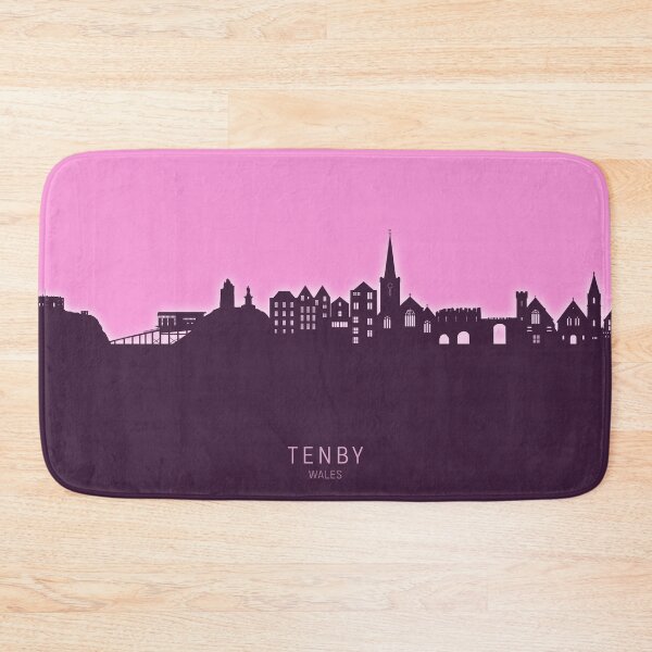 Item preview, Tenby Wales Skyline designed and sold by ArtPrints.