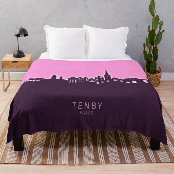 Item preview, Tenby Wales Skyline designed and sold by ArtPrints.