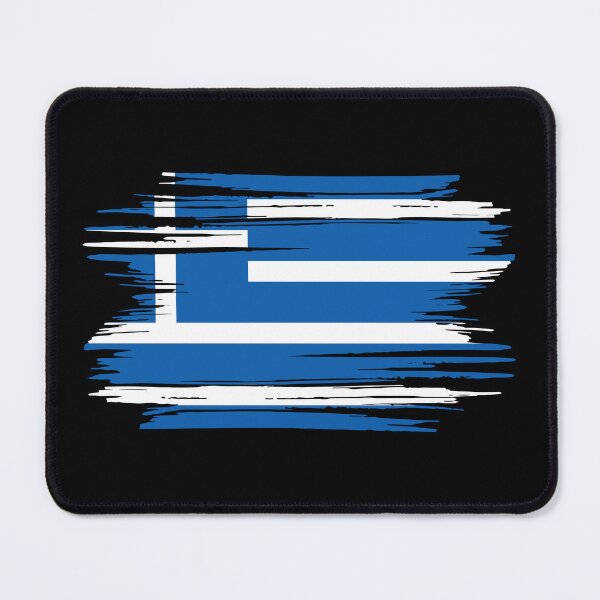 Item preview, Distressed Greece Flag designed and sold by shitpostee.