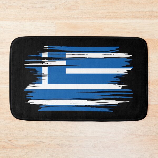 Item preview, Distressed Greece Flag designed and sold by shitpostee.