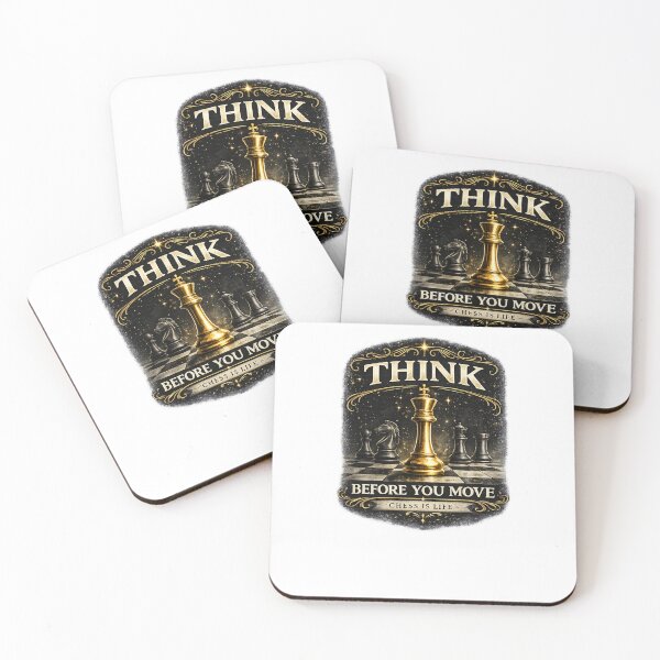 Item preview, Think Before You Move Premium Chess Lover Design designed and sold by Globivara Studio.