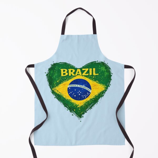 Item preview, Heart Shaped Brazil Flag Artistic Design designed and sold by LuisWorks.