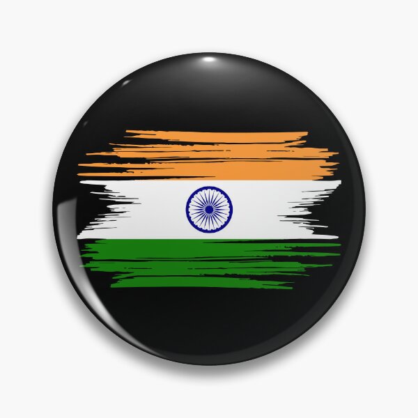 Item preview, Distressed India Flag designed and sold by shitpostee.