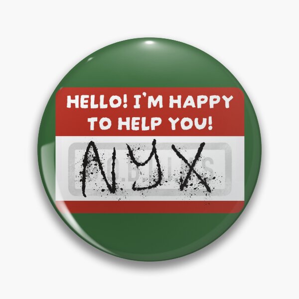 Item preview, Nyx Name Tag designed and sold by GOBLINSPodcast.