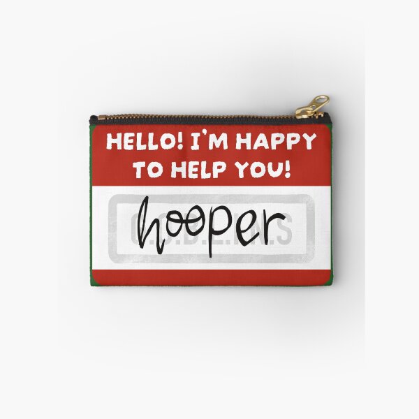 Item preview, Hooper Name Tag designed and sold by GOBLINSPodcast.