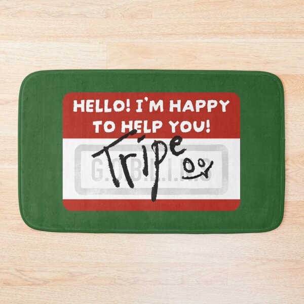 Item preview, Tripe Name Tag designed and sold by GOBLINSPodcast.
